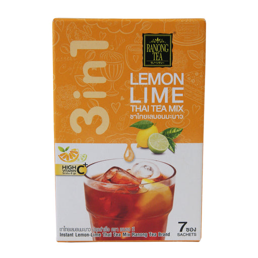 Ranong Tea Lemon Lime Thai Tea Mix - 7x25g