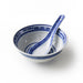 Rice Pattern 11cm Bowl and Spoon Set