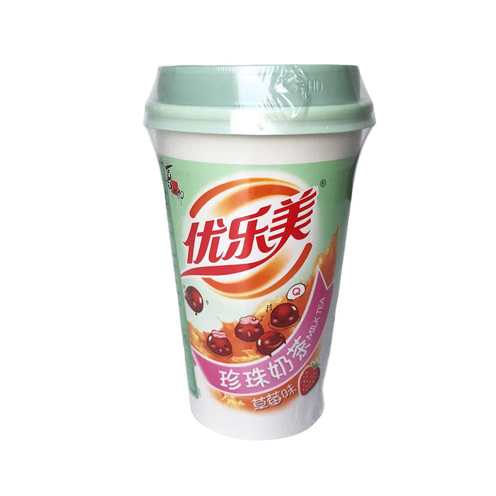 ST U.Loveit Instant Tea Drink with Tapioca Pearl Strawberry Flavour - 70g
