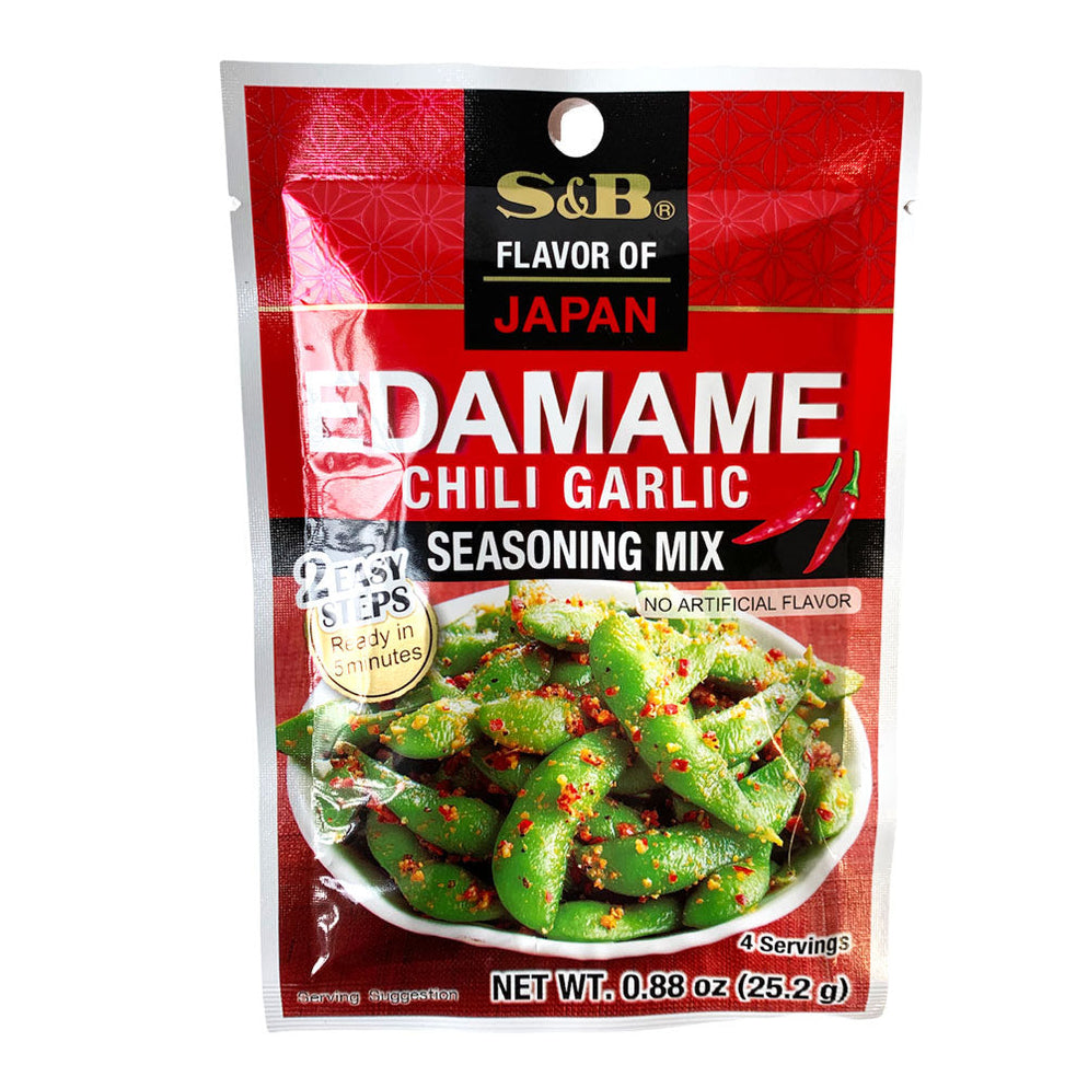 S&B Edamame Chili Garlic Seasoning Mix - 25g — Tradewinds Oriental Shop