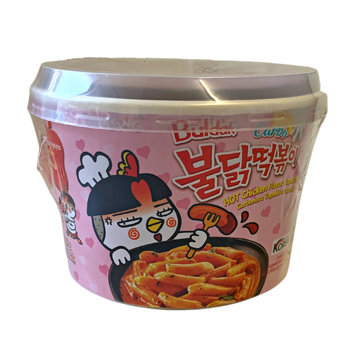 Samyang Carbo Hot Chicken Flavour Topokki Rice Cake Bowl - 179g