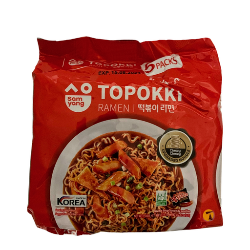 Samyang Topokki Ramen Noodles - 5x80g