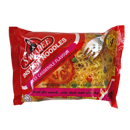 Sawadee Indian Beef Caserole Flavour Instant Noodles - 85g