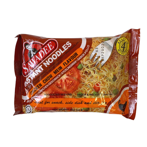 Sawadee Indian Chicken Chow Mein Flavour Instant Noodles - 85g