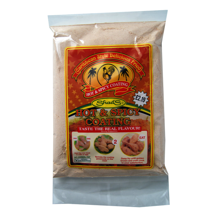 Shad's Hot & Spicy Chicken Coating - 400g