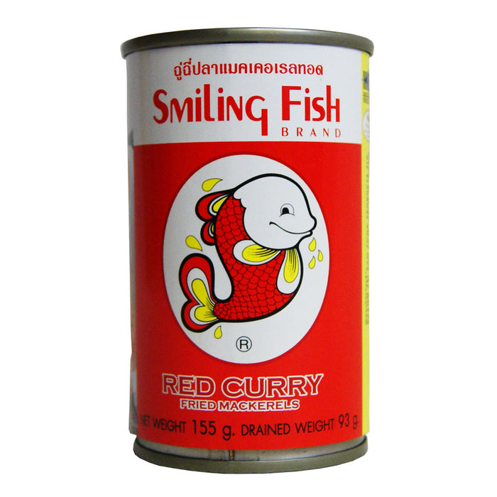 Smiling Fish Red Curry Fried Mackerels - 155g