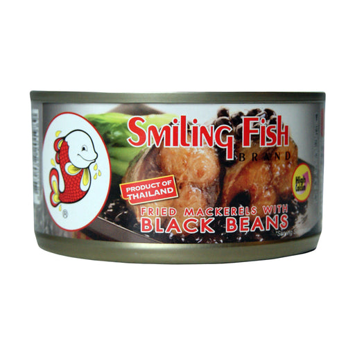 Smiling Fish Fried Mackerels with Black Beans - 120g