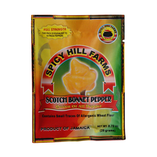 Spicy Hill Farms Scotch Bonnet Pepper - 25g