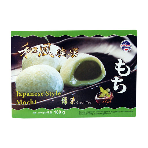 Sunwave Japanese Style Green Tea Mochi - 180g
