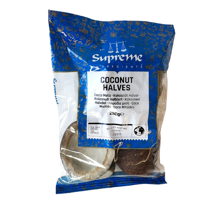 Supreme Dried Coconut Halves - 250g