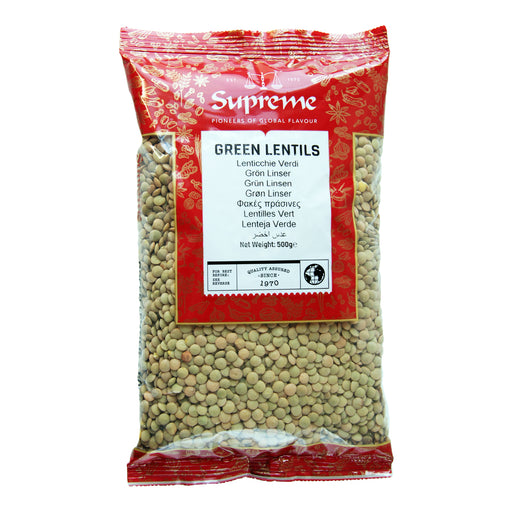 Supreme Green Lentils - 500g
