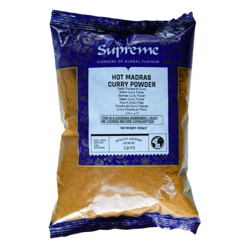 Supreme Hot Madras Curry Powder - 400g