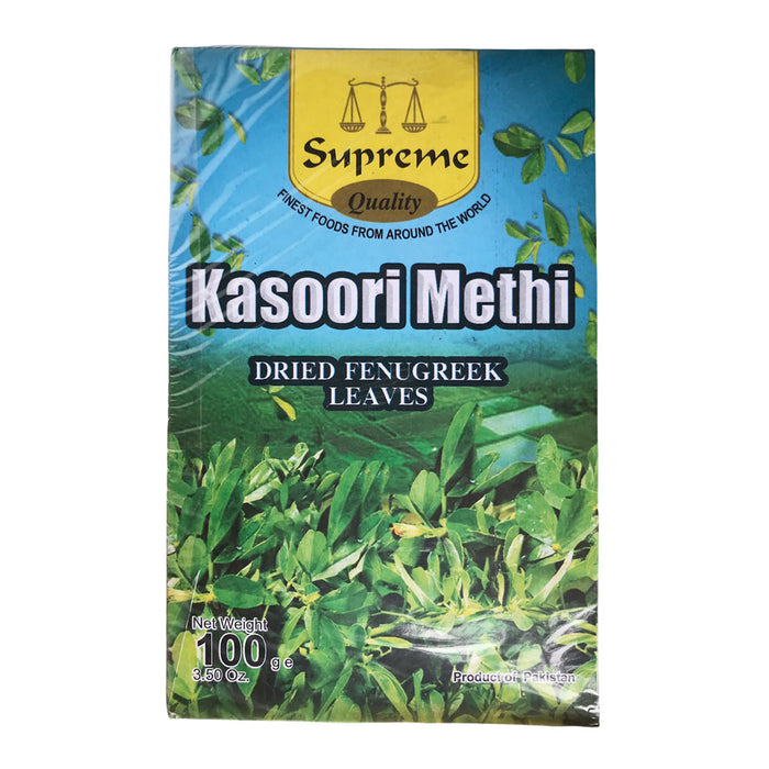 Supreme Kasoori Methi Dried Fenugreek Leaves - 100g