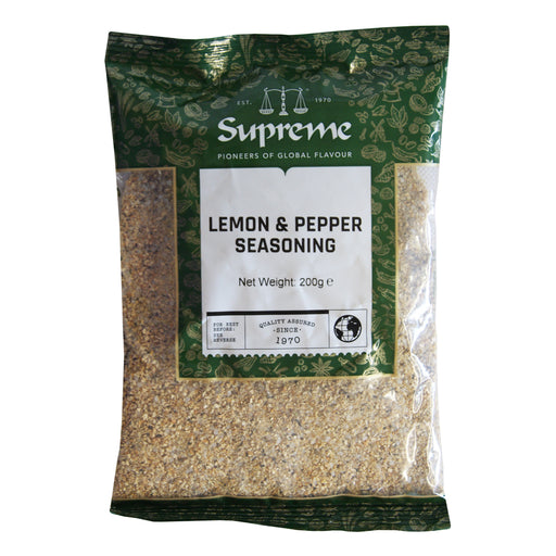 Supreme Lemon & Pepper Seasoning - 200g