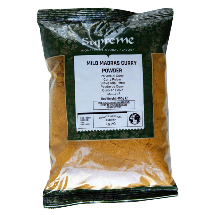 Supreme Mild Madras Curry Powder - 400g