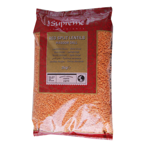 Supreme Red Split Lentils - 2kg