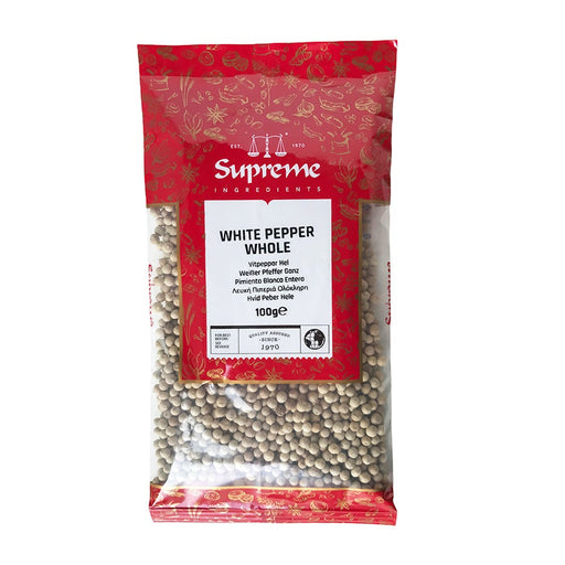 Supreme White Pepper Whole - 100g