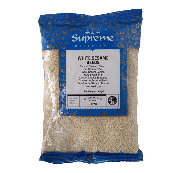 Supreme White Sesame Seeds - 400g
