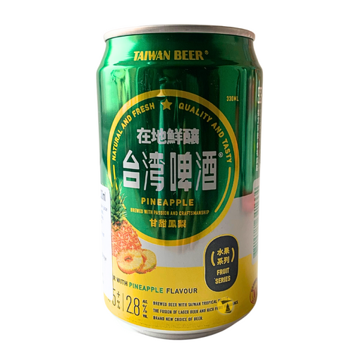 Taiwan Beer Fruit Series - Pineapple - 330ml