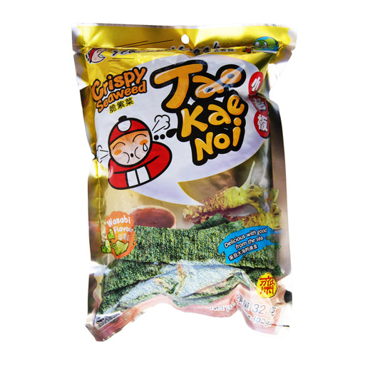 Taokaenoi Crispy Seaweed - Wasabi Flavour - 36g