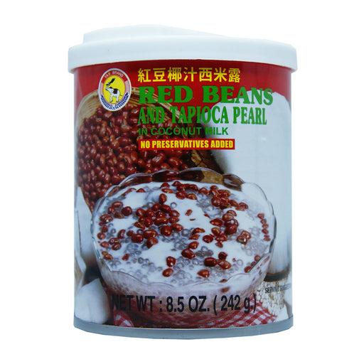 TAS Red Beans & Tapioca Pearl in Coconut Milk - 242g