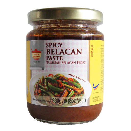 Tean's Gourmet Spicy Belacan Paste - 230g