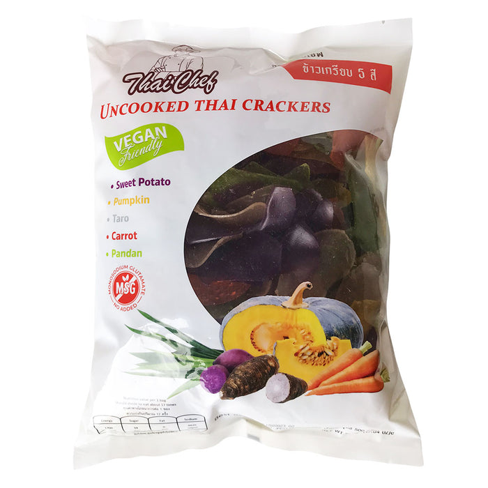 Thai Chef Uncooked Thai Crackers (Vegan) - 500g