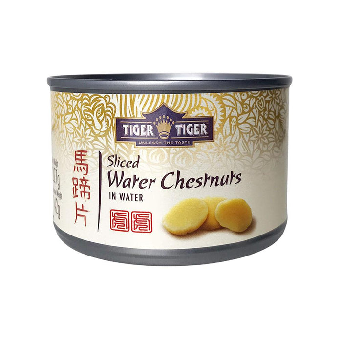 Tiger Tiger Sliced Water Chestnuts in Water - 227g