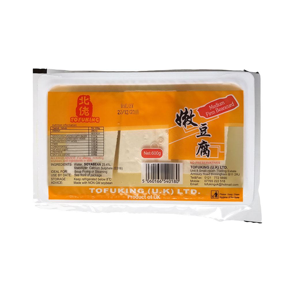 TofuKing Medium Firm Beancurd - 600g — Tradewinds Oriental Shop