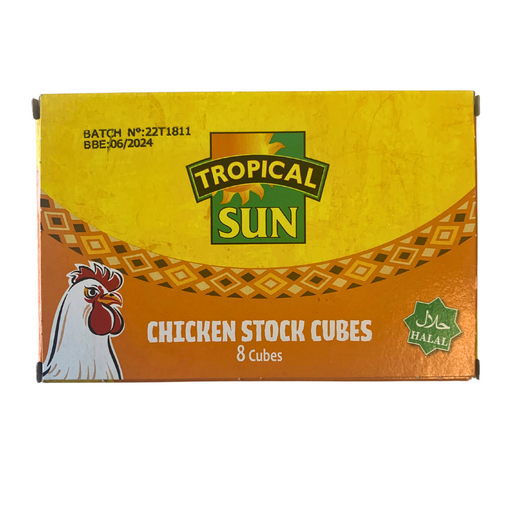 Tropical Sun Chicken Stock Cubes - 80g