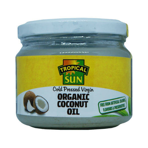Tropical Sun Cold Pressed Virgin Organic Coconut Oil - 250ml