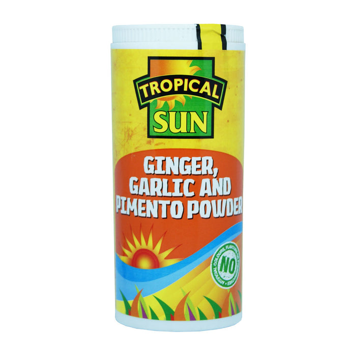 Tropical Sun Ginger, Garlic & Pimento Powder - 100g