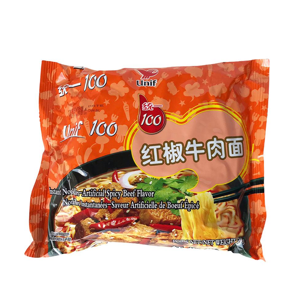 Unif Spicy Beef Noodles - 108g - BB: 18/11/2026 — Tradewinds Oriental Shop