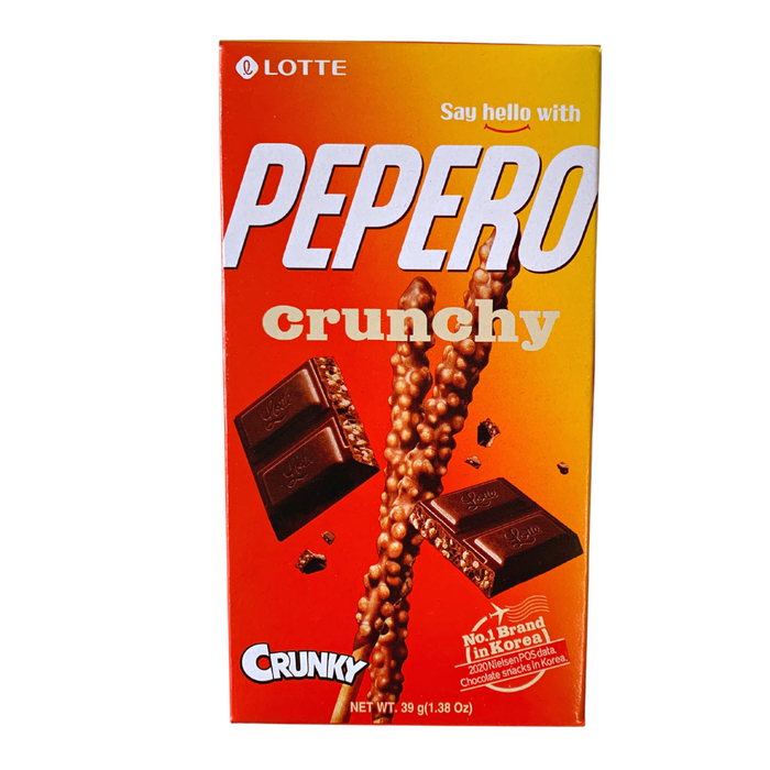 Lotte Pepero Crunchy Biscuit Sticks - 39g