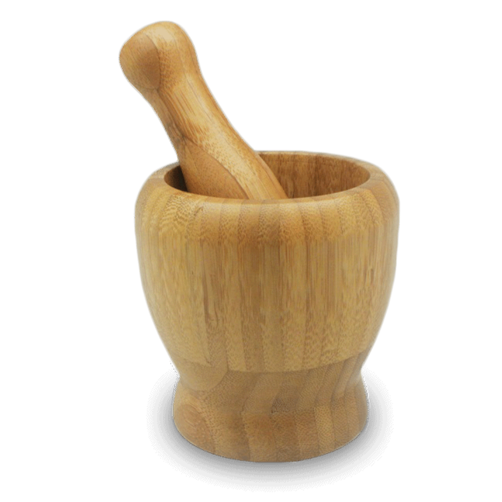 Wood Pestle & Mortar - 10cm — Tradewinds Oriental Shop