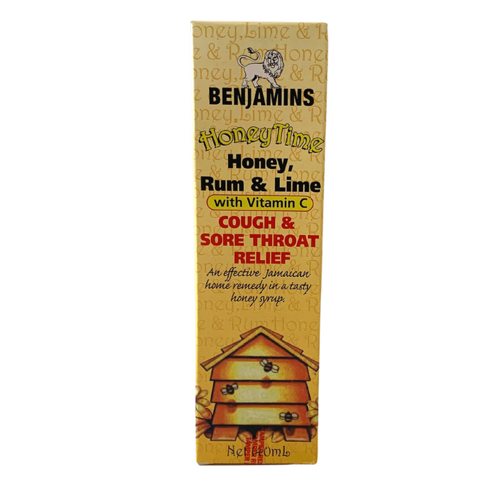 Benjamins Honey Time (Cough & Sore Throat Relief) - 140ml