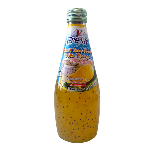 V Fresh Basil Seed Drink with Mango - 290ml