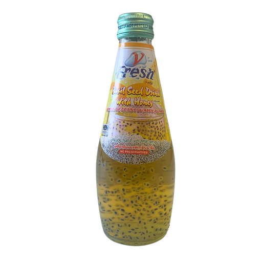 V Fresh Basil Seed Drink with Honey - 290ml