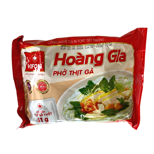 Vifon Hoang Gia Instant Rice Noodles with Chicken - 120g