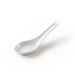 White Ceramic Soup Spoon