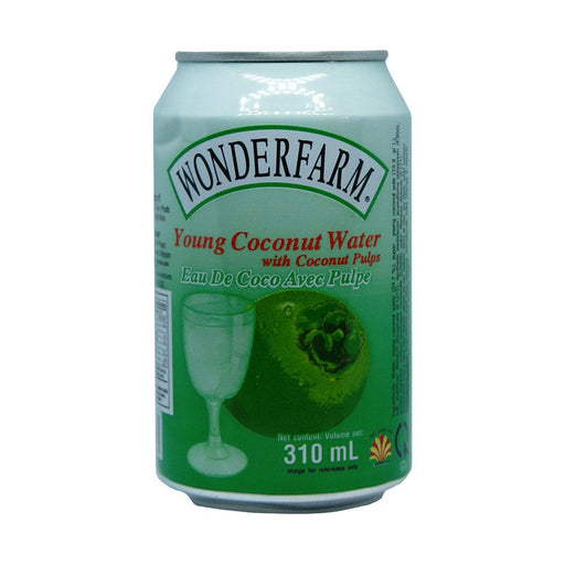 Wonderfarm Young Coconut Water with Coconut Pulp - 330ml