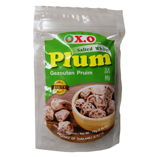 X.O White Preserved Salted Plum - 70g