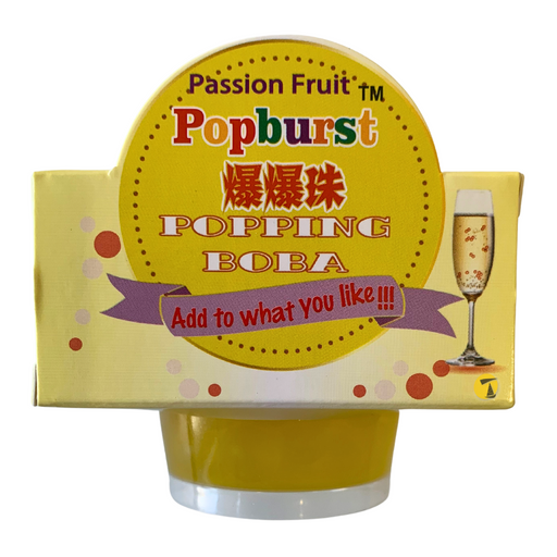 YJW Popping Boba Passion Fruit Flavour - 130g