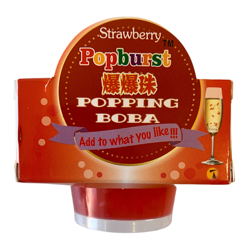 YJW Popping Boba Strawberry Flavour - 130g
