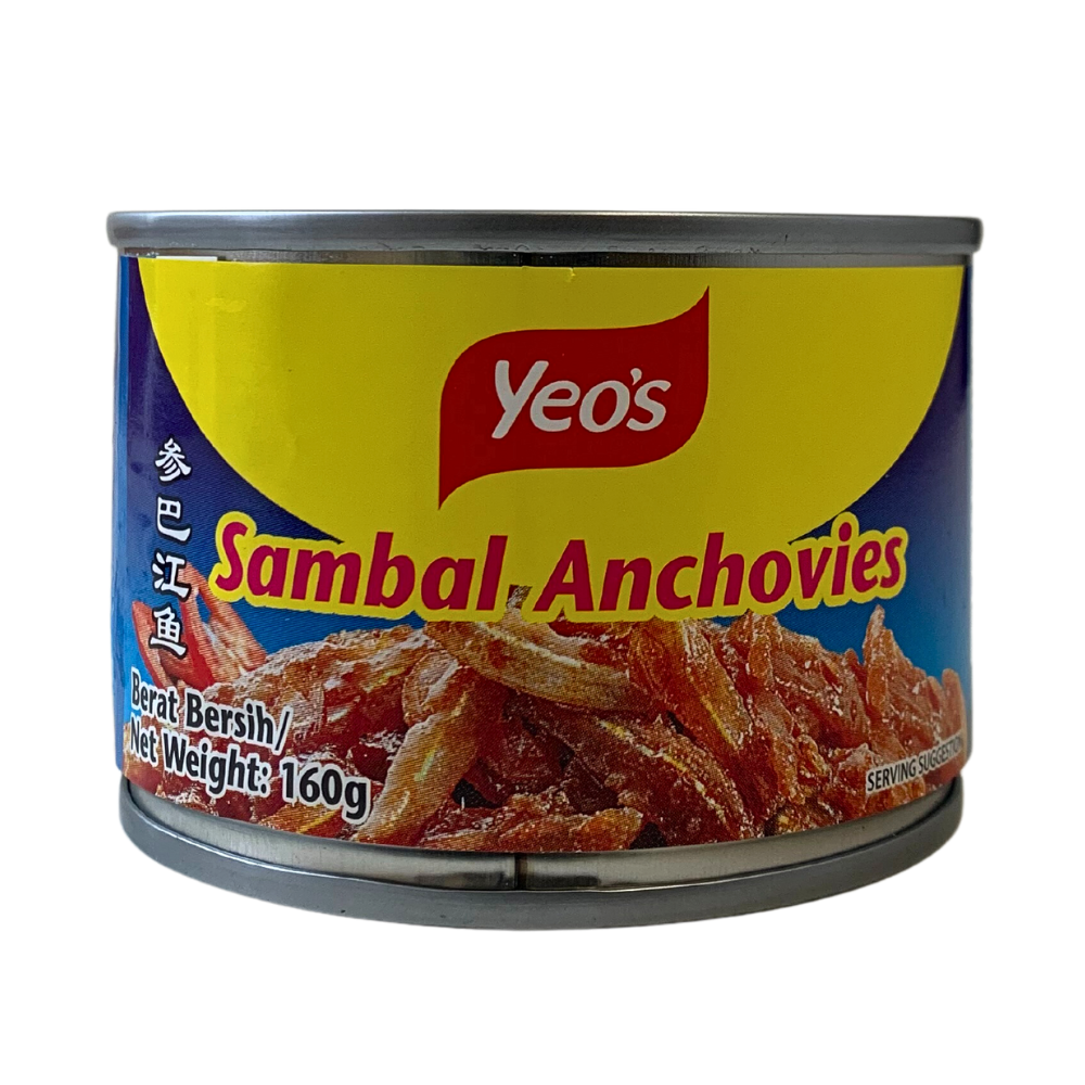 Yeo's Sambal Anchovies 160g — Tradewinds Oriental Shop