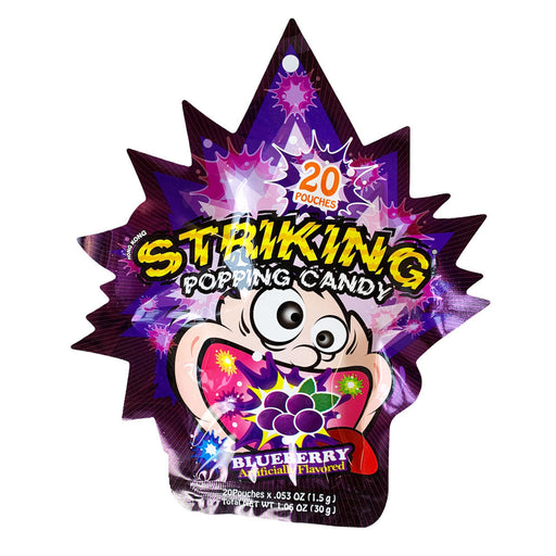 Yuhin Striking Blueberry Popping Candy - 30g
