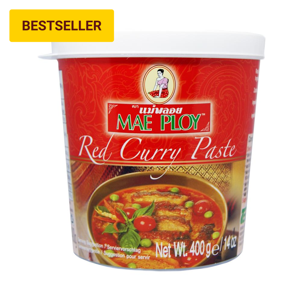 Mae Ploy Red Curry Paste 400g